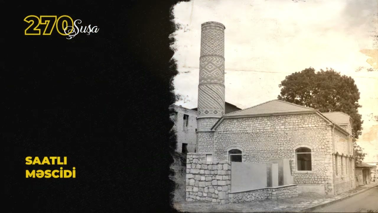 Şuşada Saatlı məscidi