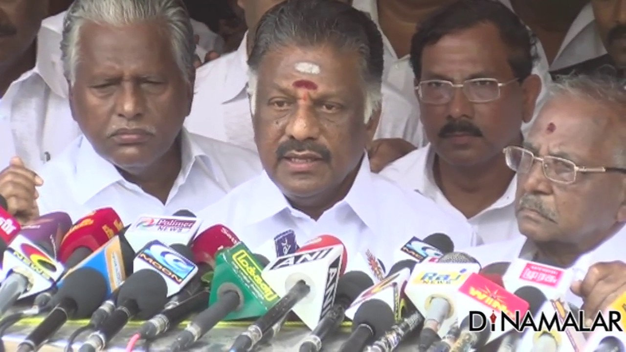 O Panneerselvam says, 'Dharmayutham' 1st Victory after TTV Dinakaran Expelled from AIADMK