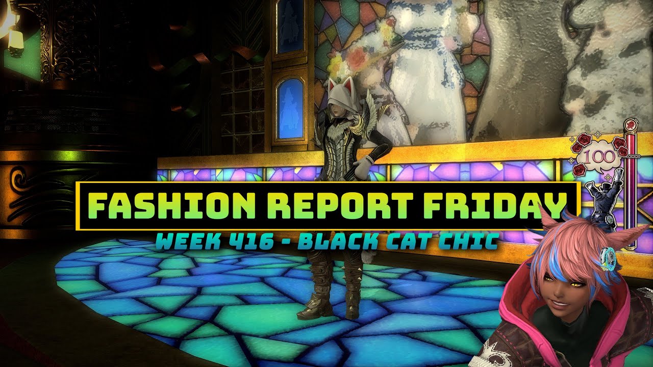 FFXIV: Fashion Report Friday - Week 417 : Black Cat Chic