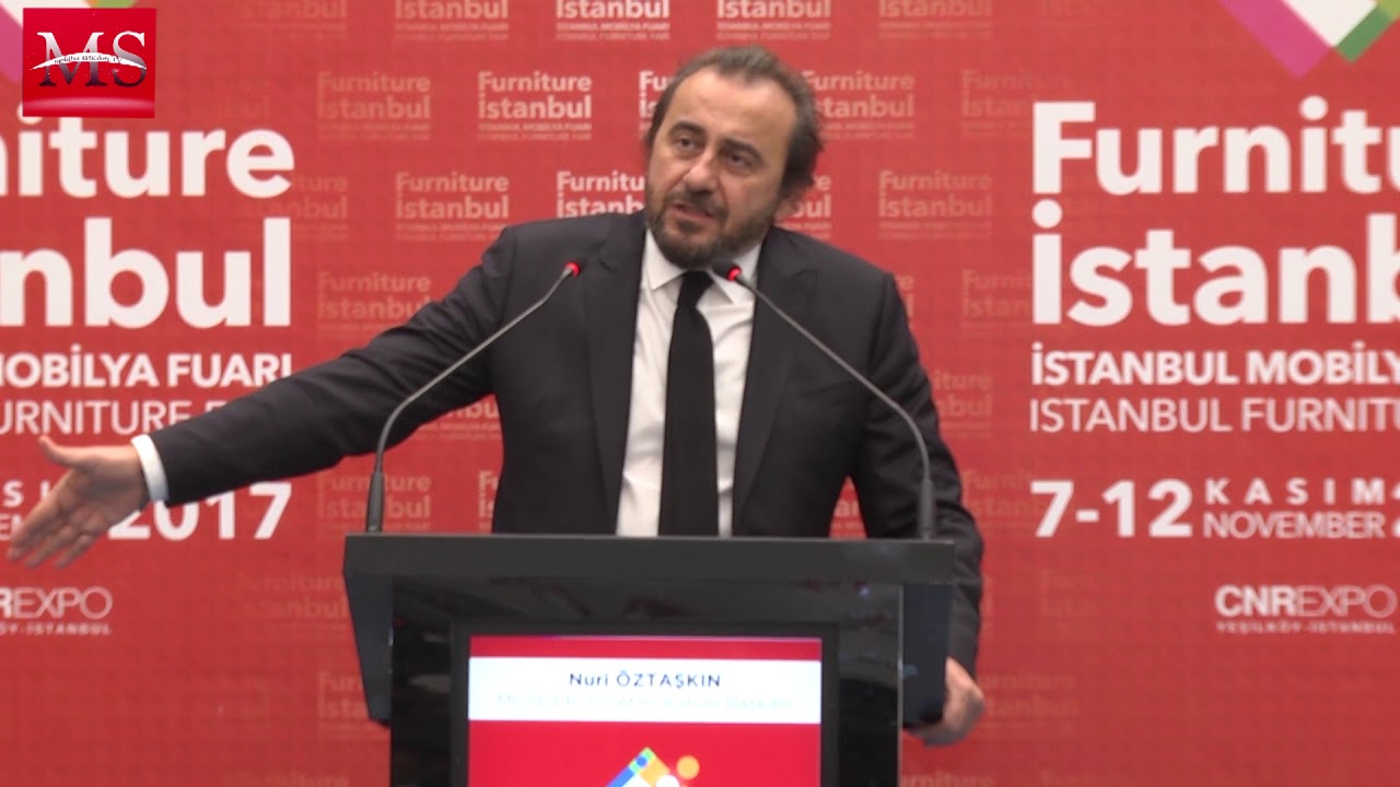 FURNİTURE 2017 İSTANBUL MOBİLYA FUARI / AÇILIŞ KONUŞMASI - CEM ŞENEL  - NURİ ÖZTAŞKIN #imobfuarı