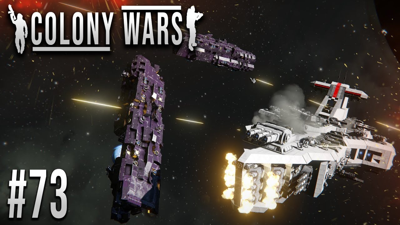 Space Engineers: Colony WARS! - Ep #73 - DRONE BATTLE!