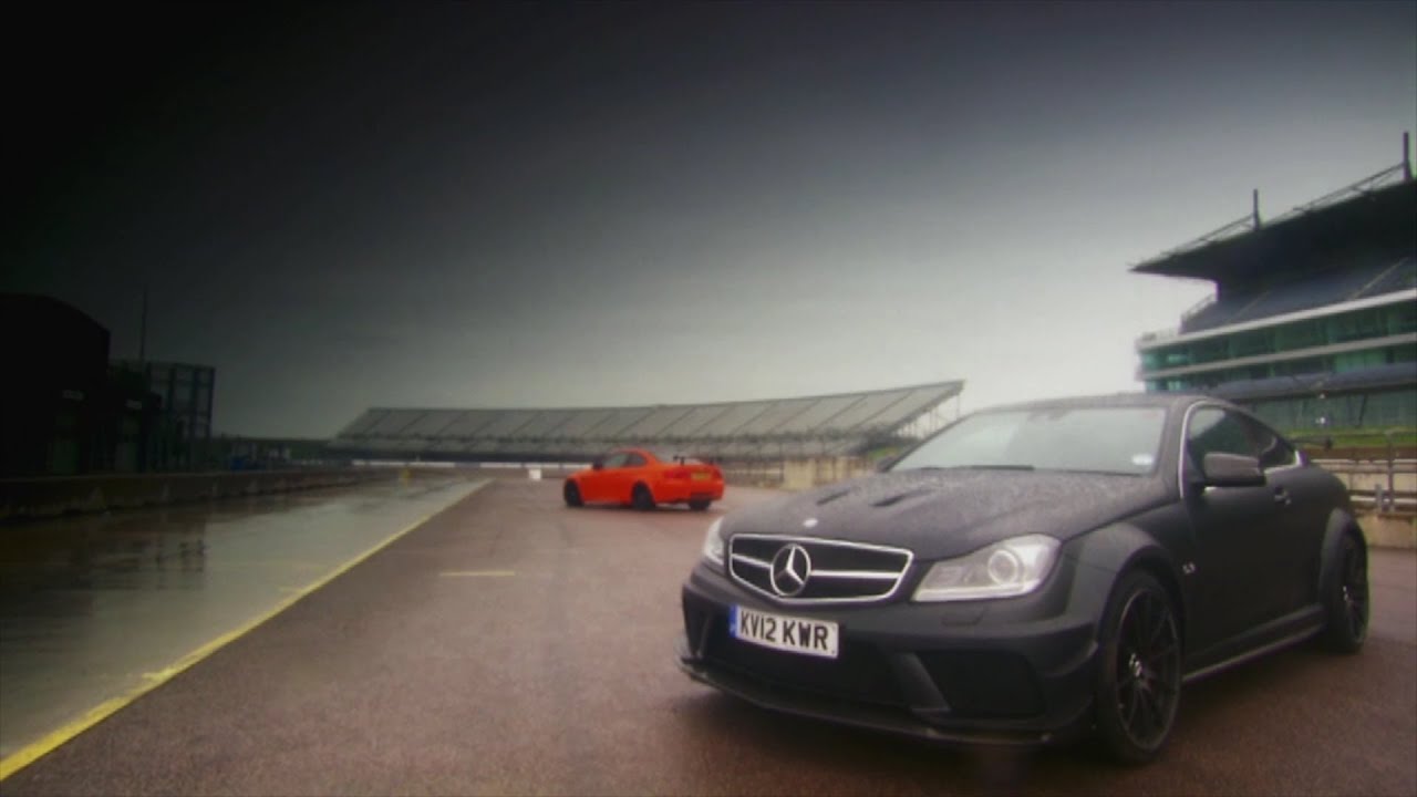 DRAG RACE: BMW M3 GTS vs Mercedes C 63 AMG - Fifth Gear