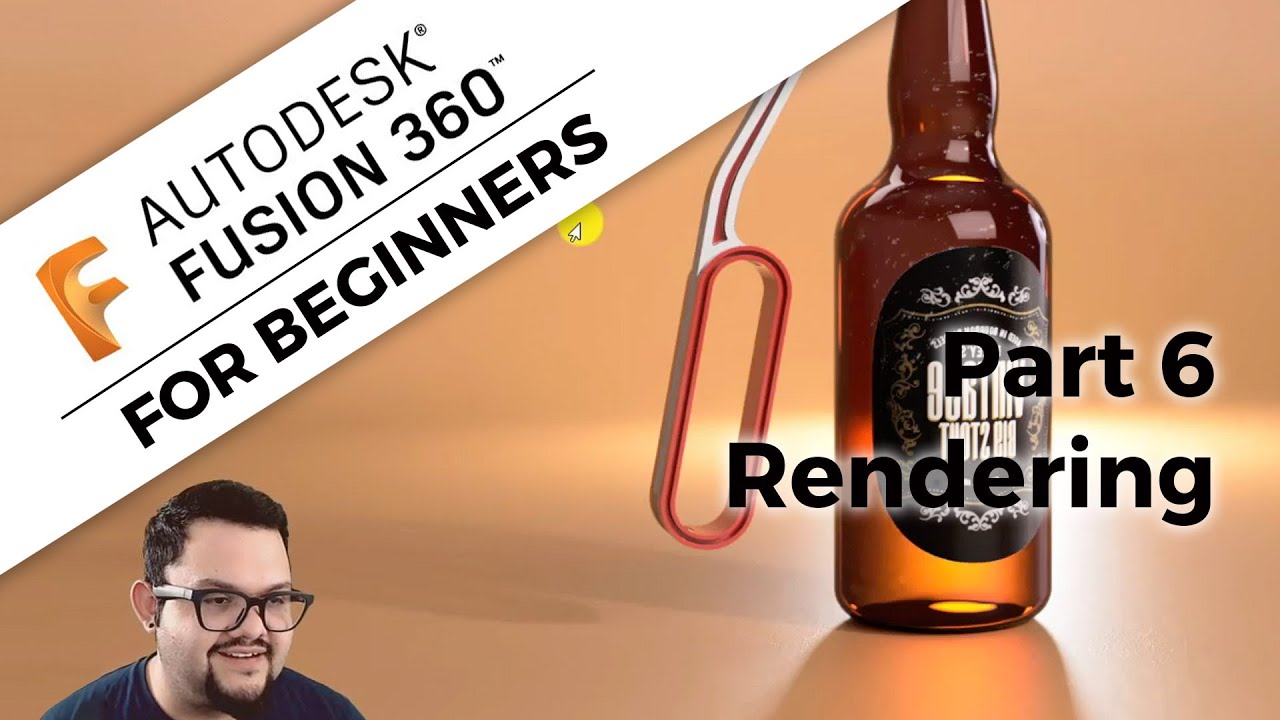 Fusion360 for Beginners (Part 6, Rendering)
