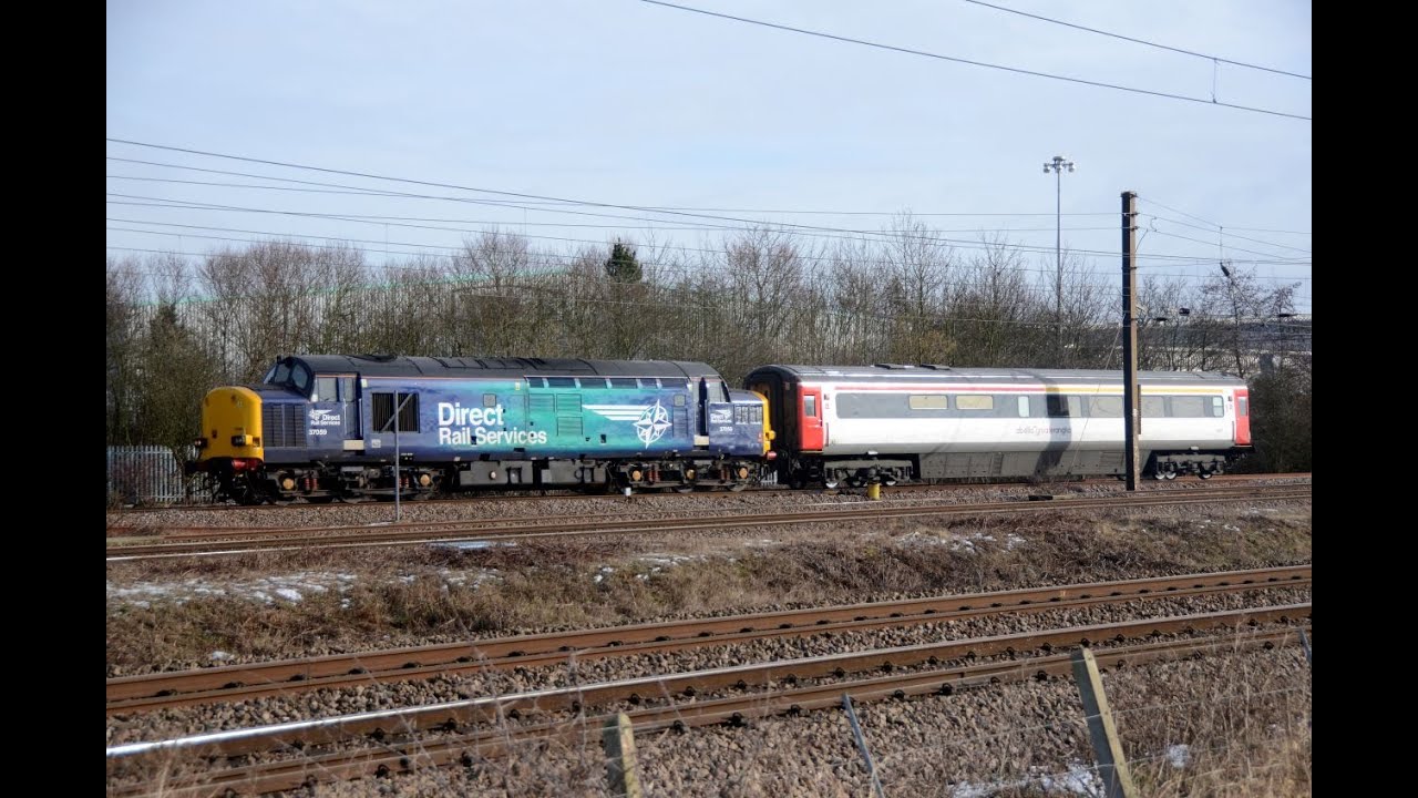 ECML   Werrington Junction & Marholm   Passenger & Freight Variety