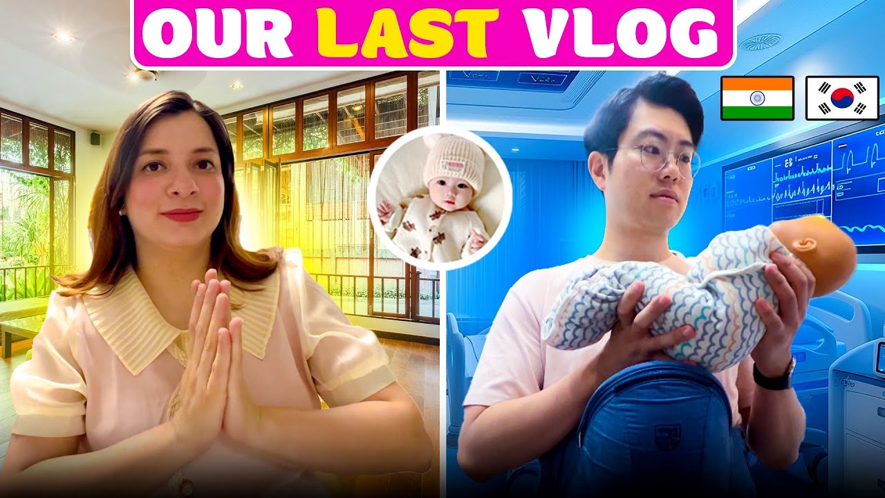 Our Last Vlog before baby delivery 🤰🏻Last few days being Pregnant in Korea