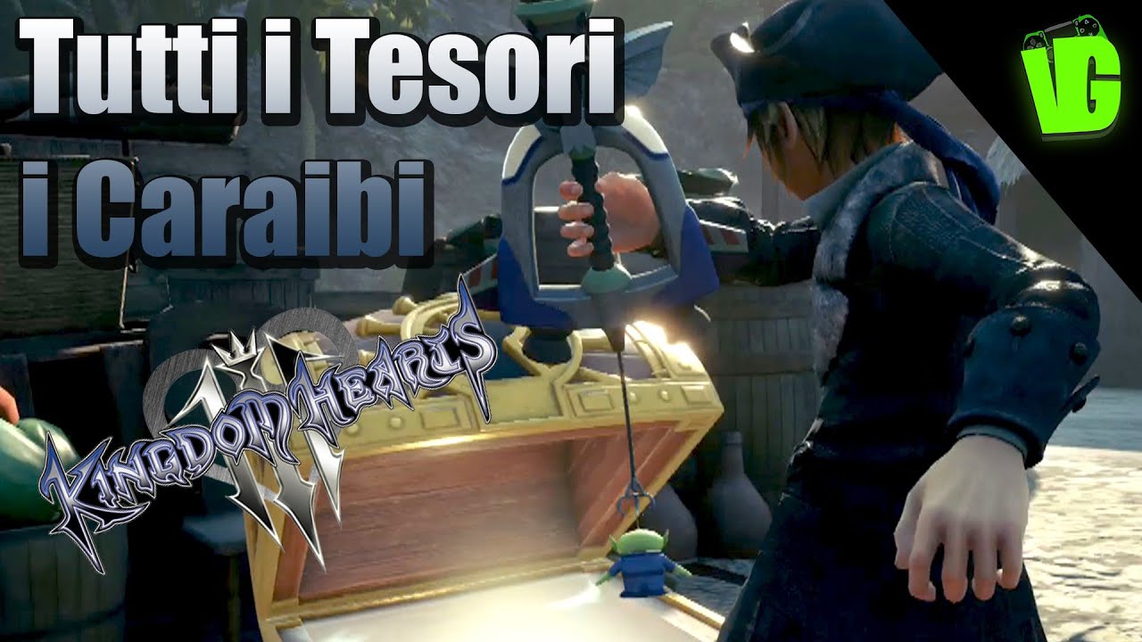 Kingdom Hearts 3 - Guida Collezionabili - Tesori i Caraibi