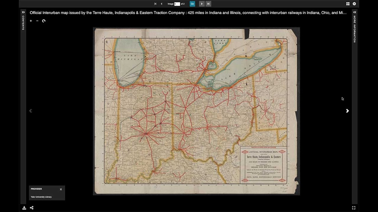 Indiana Interurban 1941 Electric Trains Video Commentary