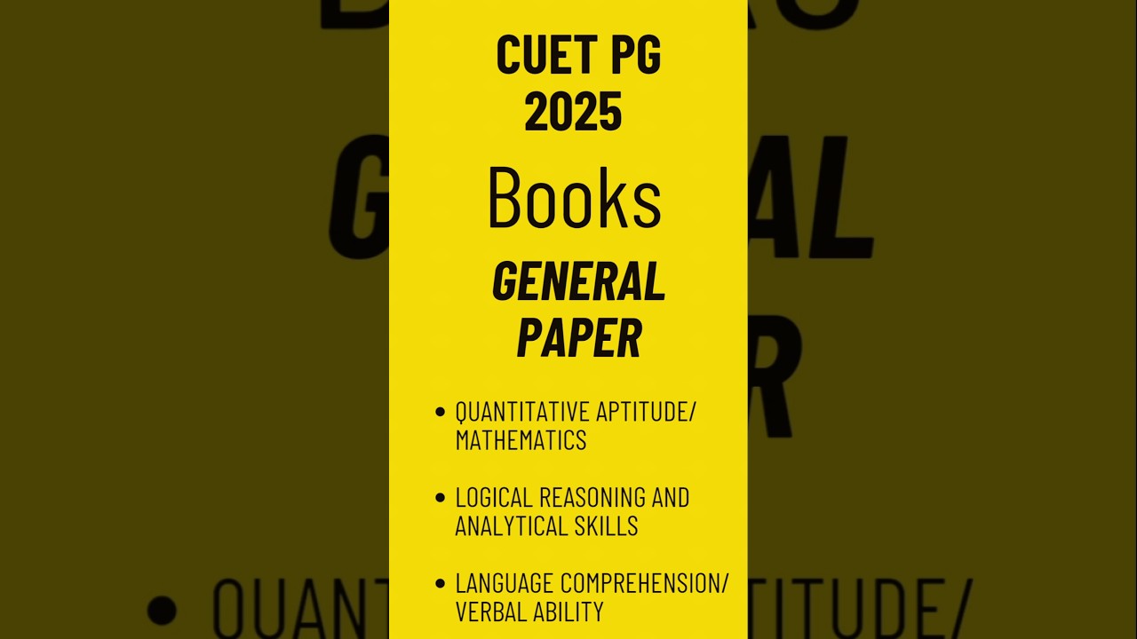 CUET PG 2025 