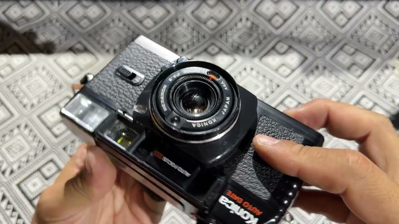 📷 Hướng dẫn sử dụng máy ảnh film Konica C35 MFD