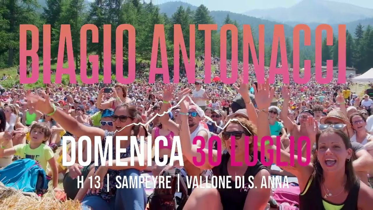 Biagio Antonacci a Suoni delle Terre del Monviso 30 Luglio 2023