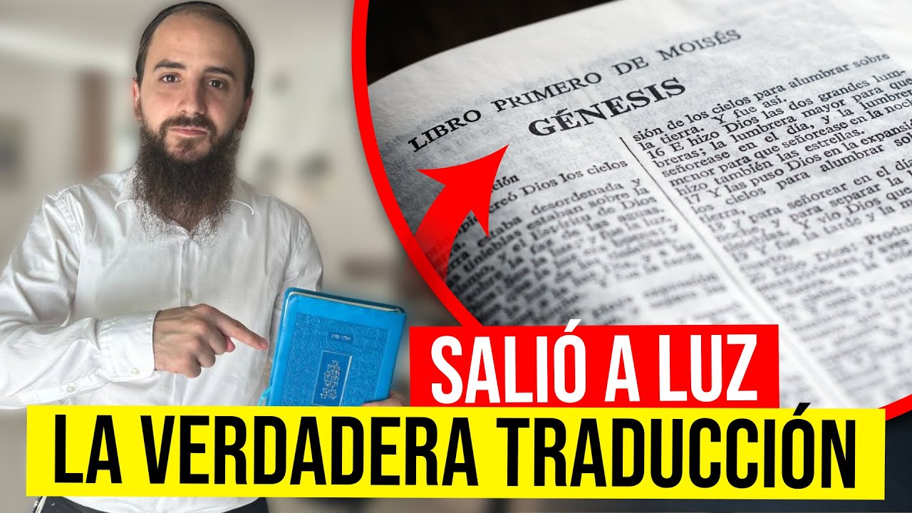 ¡INÉDITO! Se encontró la verdadera traducción de la Biblia [Llevaba miles de años oculta]