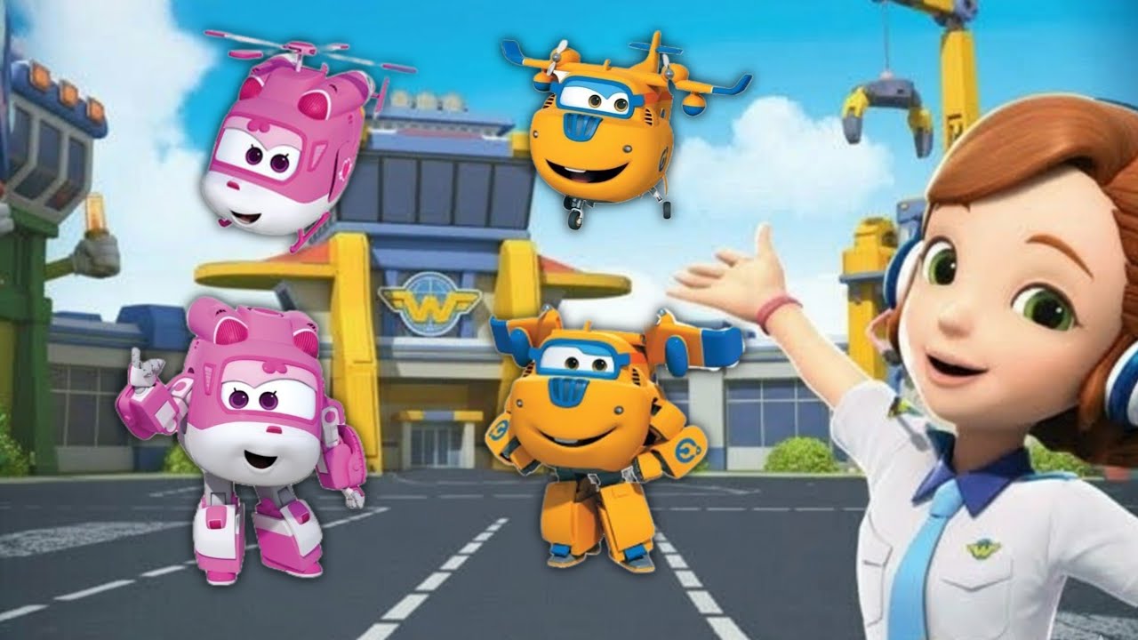 Super Wings Heroes Special United - Team Dizzy & Donnie: Удивительный скоростной забег с бесконеч...