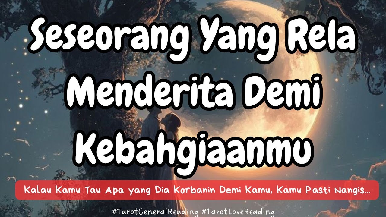 WOW..‼️Dia Rela Tersakiti Asal Kamu Tetap Bahagia... Siapa Dia Sebenarnya?..💕#tarot 