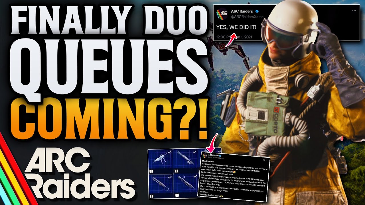 ARC Raiders Duo Queue Coming?! New Mission Rotation & New Records!