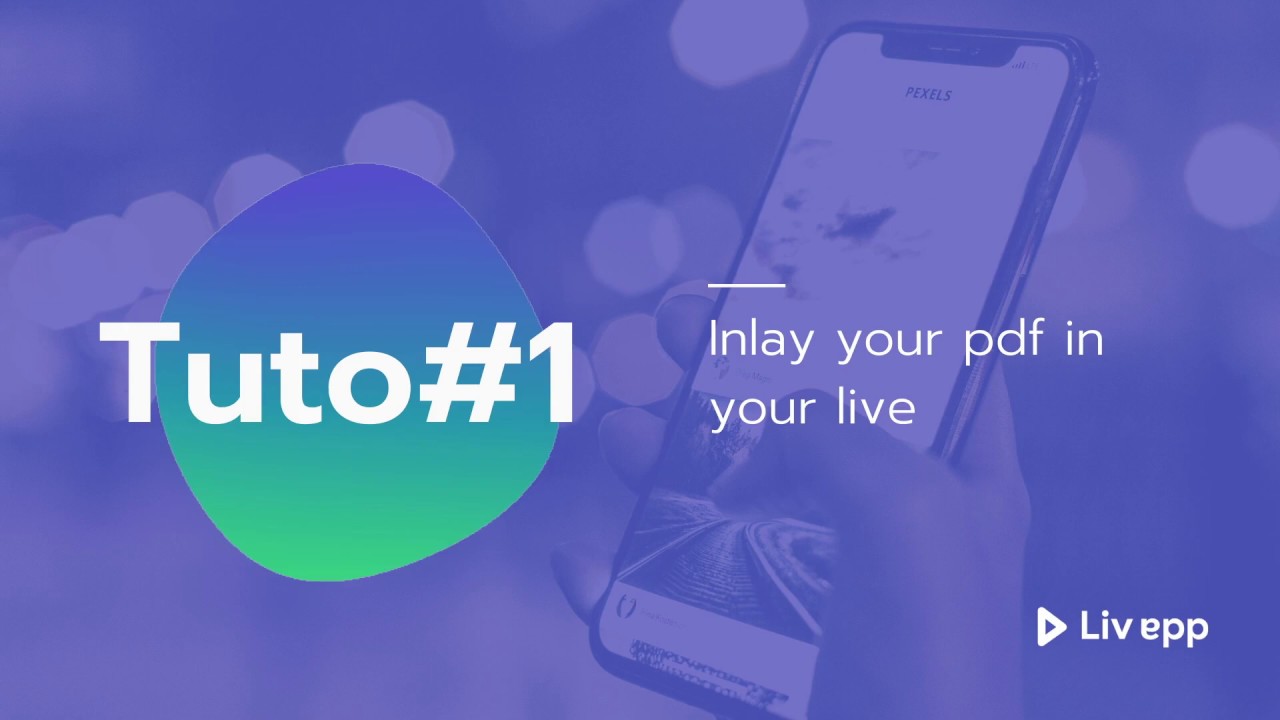 Tuto#1: Inlay your pdf in your live