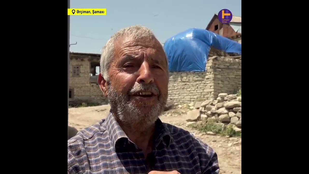 #Şamaxı nın #Ərçiman kəndinə sakinləri narazılıq edir.