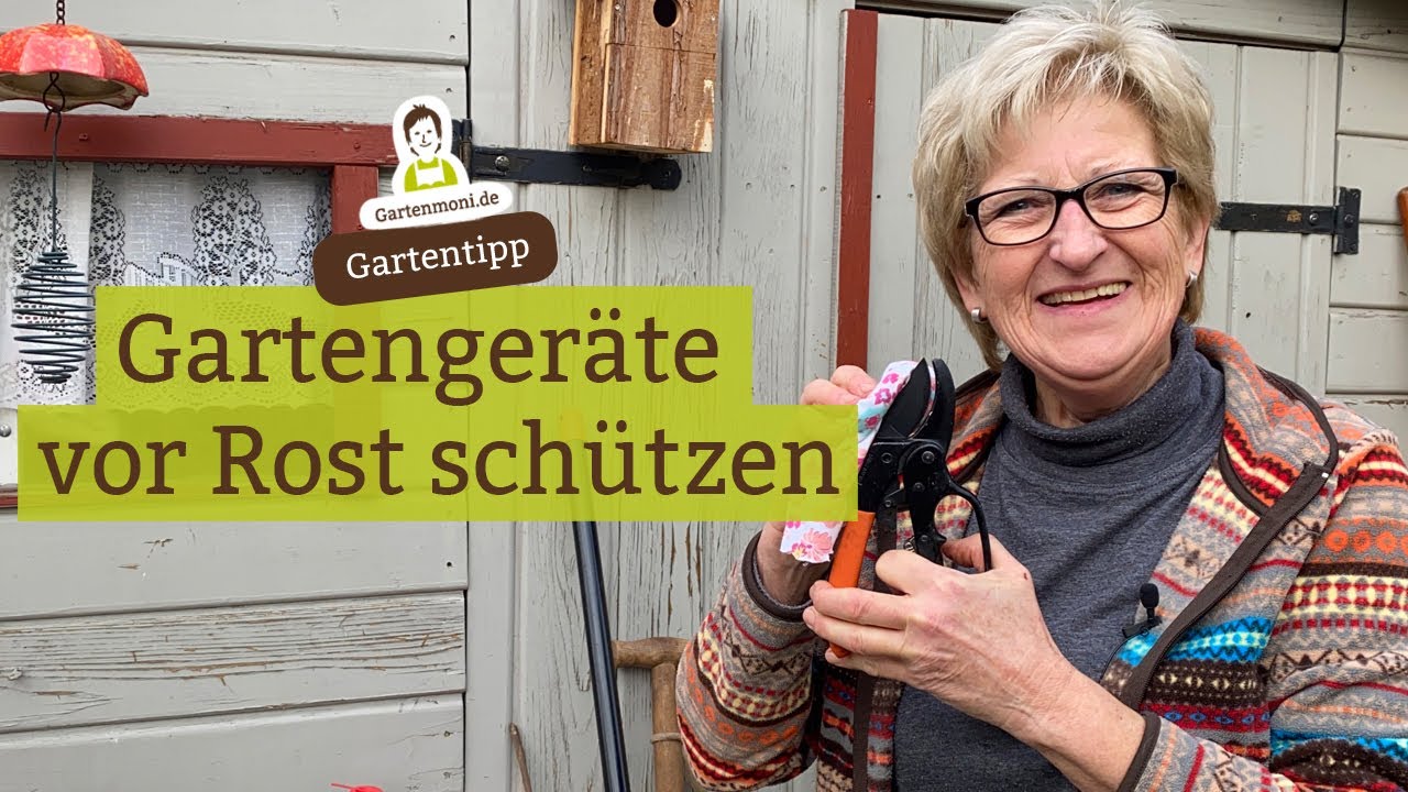 So halten Gartengeräte deutlich länger: Gartenwerkzeug winterfest machen und vor Rost schützen