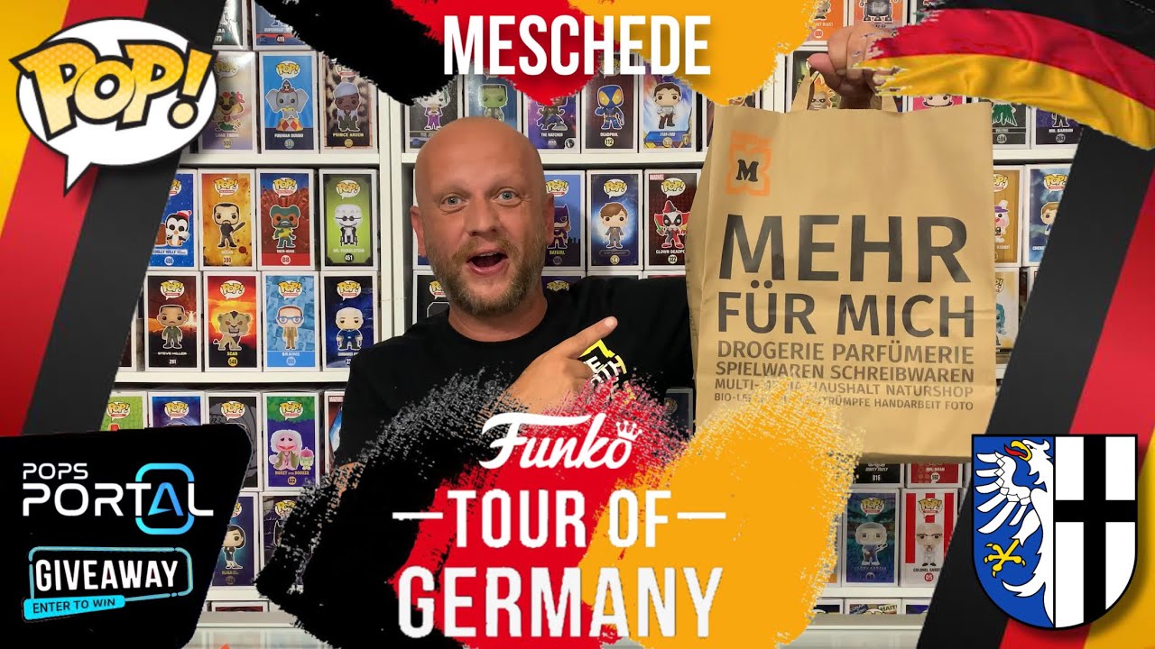 FUNKO POP SHOPLOG | Unboxing Pick Ups | Muller | Tour DE - Meschede - GiveAway Alert!