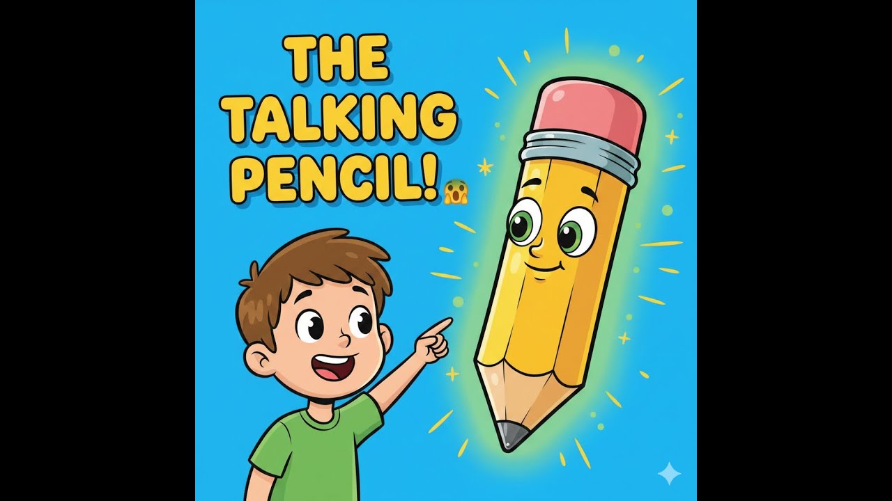 Timi and the Talking Pencil ✏️ |  Story for Kids 🌙.