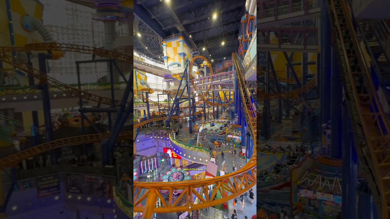 Malaysia&rsquo;s LARGEST Indoor Theme Park! 🎢 Family Fun at Berjaya Times Square Theme Park
