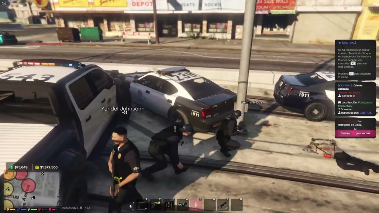 [GTAHUB] Disparos LSPD Davis