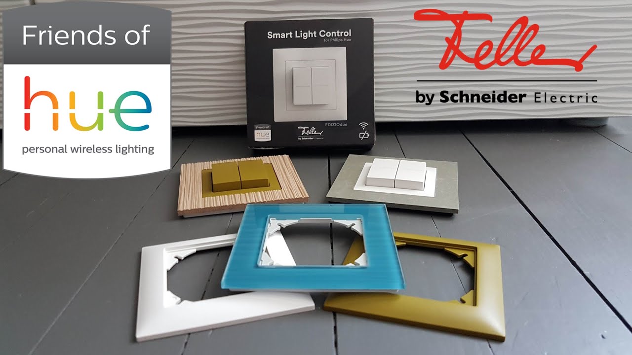 Friends of Hue: Feller Smart Light Control (interrupteurs Hue)