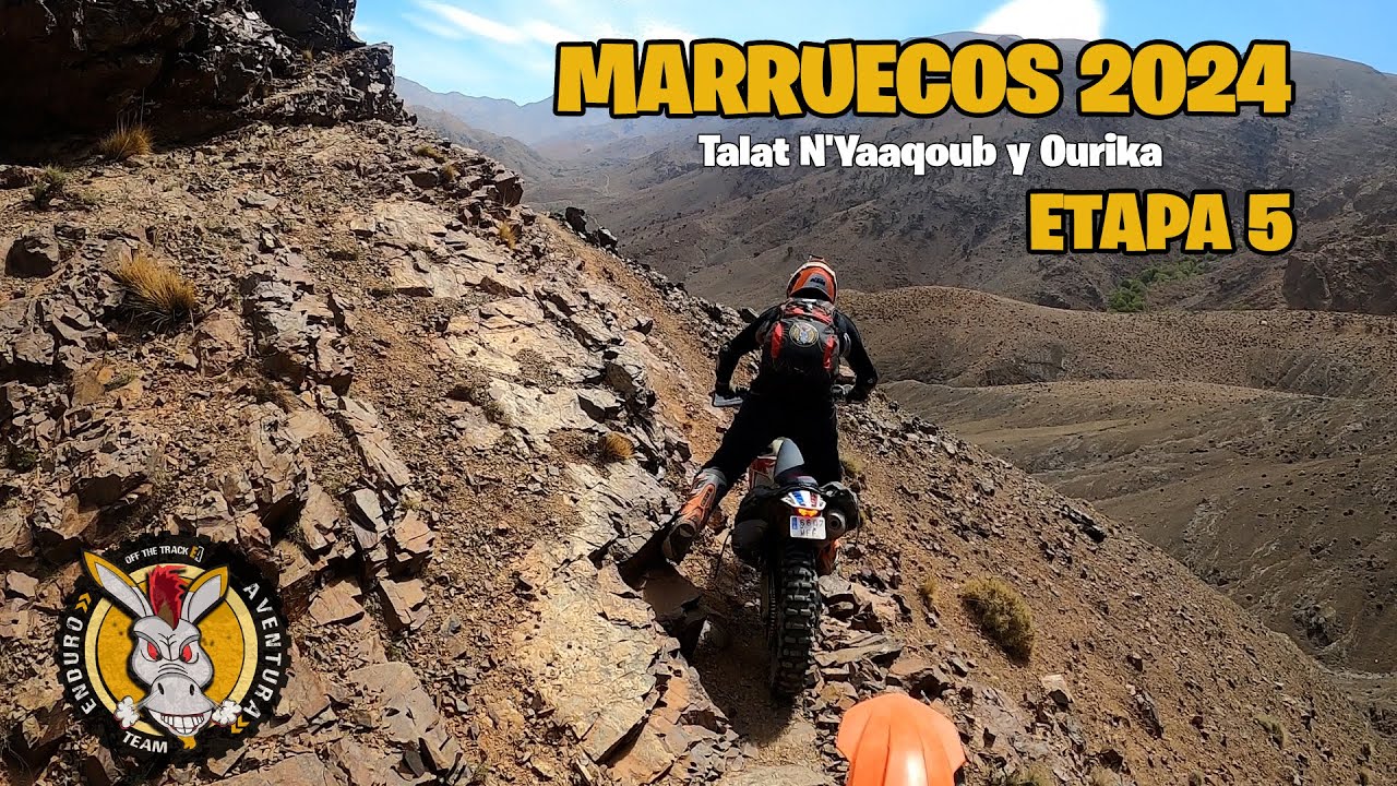 Enduro Marruecos 5 Etapa y nuevo track sin asistencia