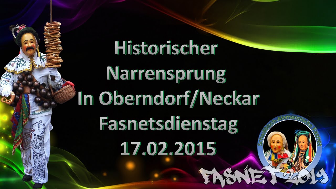 17.02.2015 Historischer Narrensprung in Oberndorf am Neckar