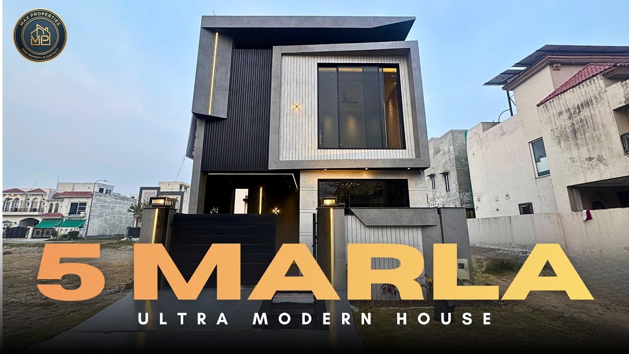 Inside a 5 Marla Modern House with a Private Pool! | DHA Lahore Phase 9 Town