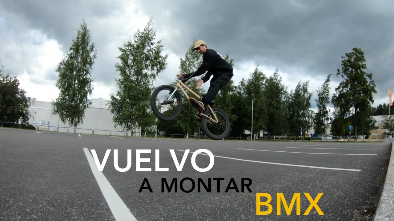 VUELVO A MONTAR BMX DESPUÉS DE MI LESIÓN DE TOBILLO 💪🏻🤠