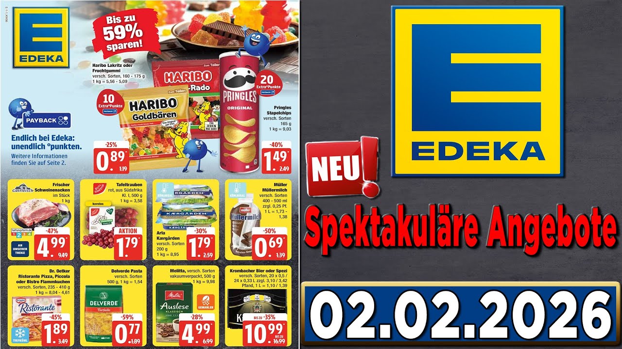 EDEKA Prospekt / Angebote und Aktionen / Gültig von 02.02.2026
