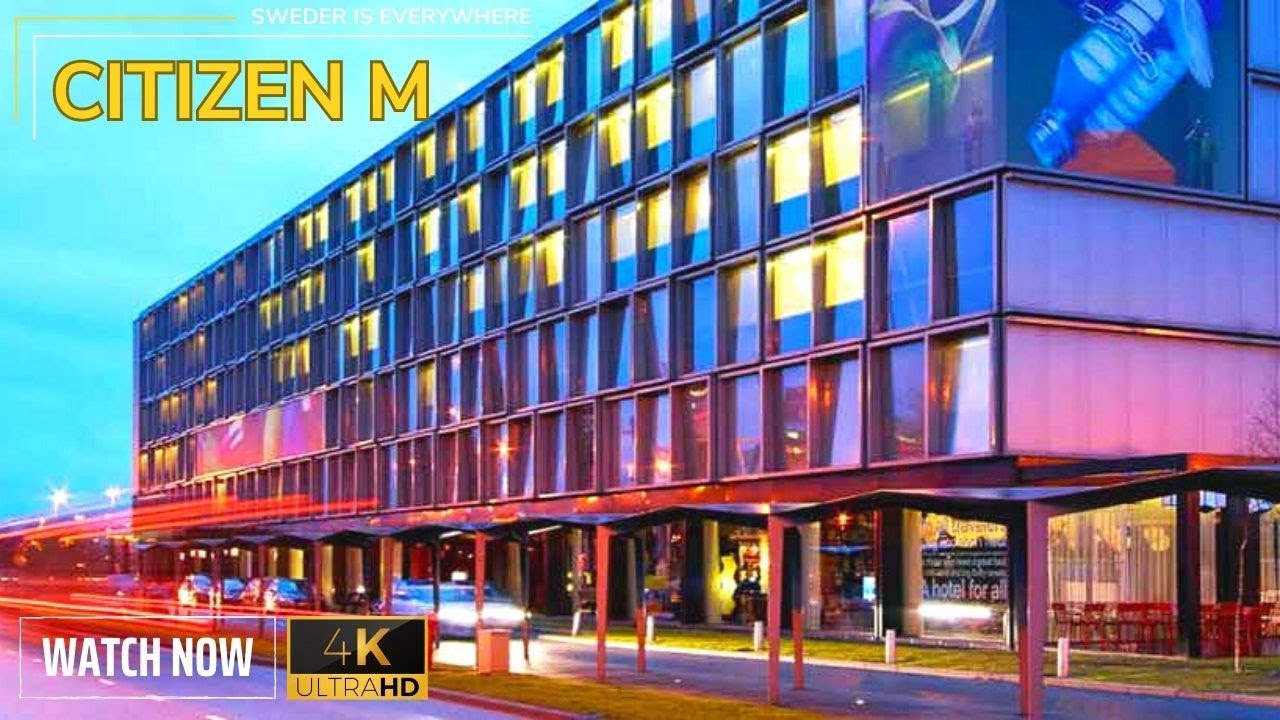 Citizen M Schiphol Amsterdam Airport | Room Tour | Room 526
