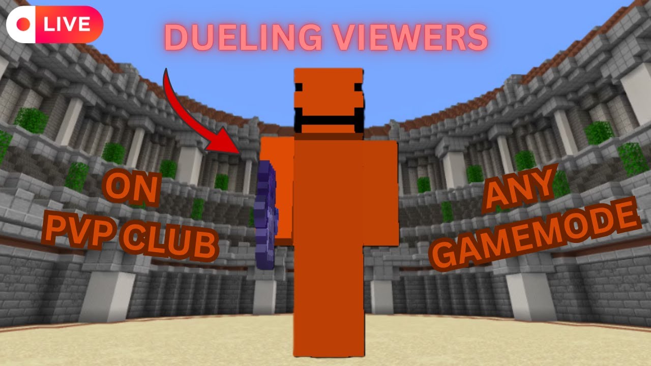 🔴DUELING VIEWERS LIVE (no Donut SMP today)🔴LIVE🔴