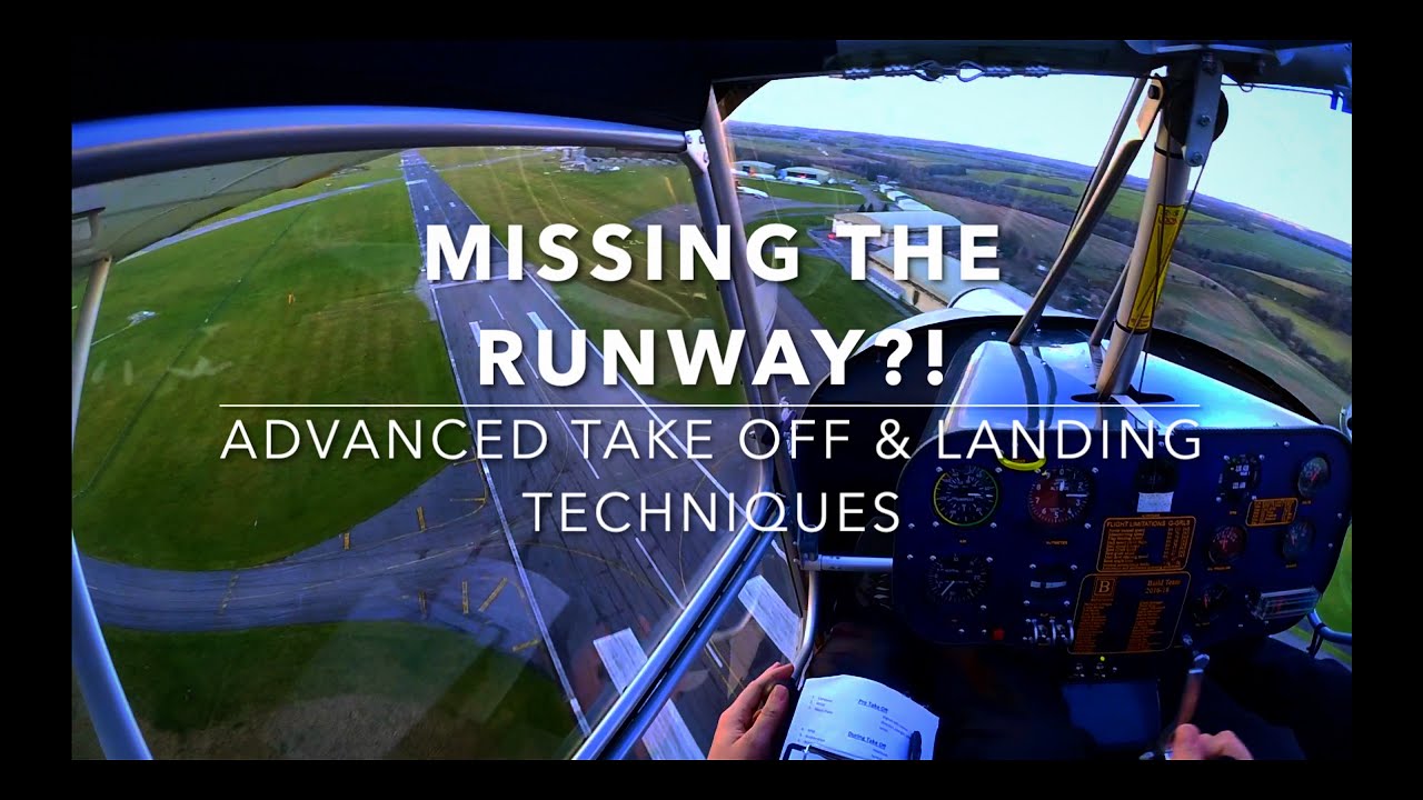 Advanced Take Off & Landing techniques | Kemble Flying Club | Skyranger |