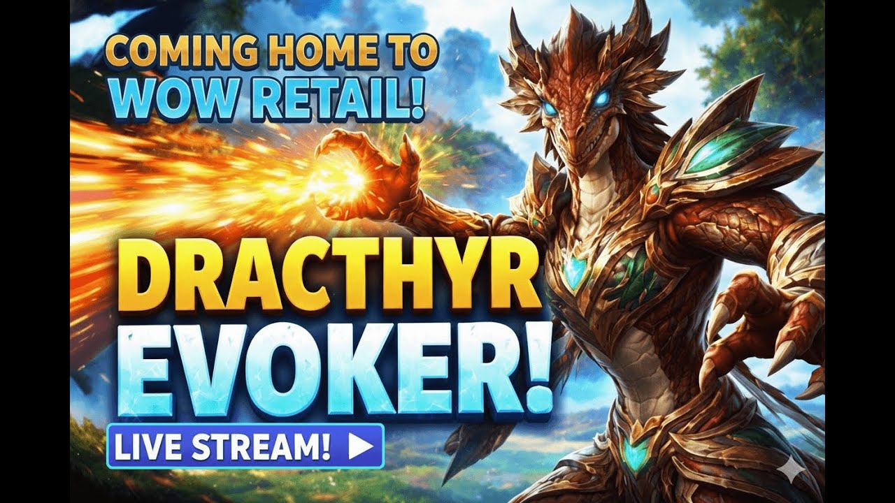 I’m Back in WoW Retail! New Dracthyr Evoker Begins