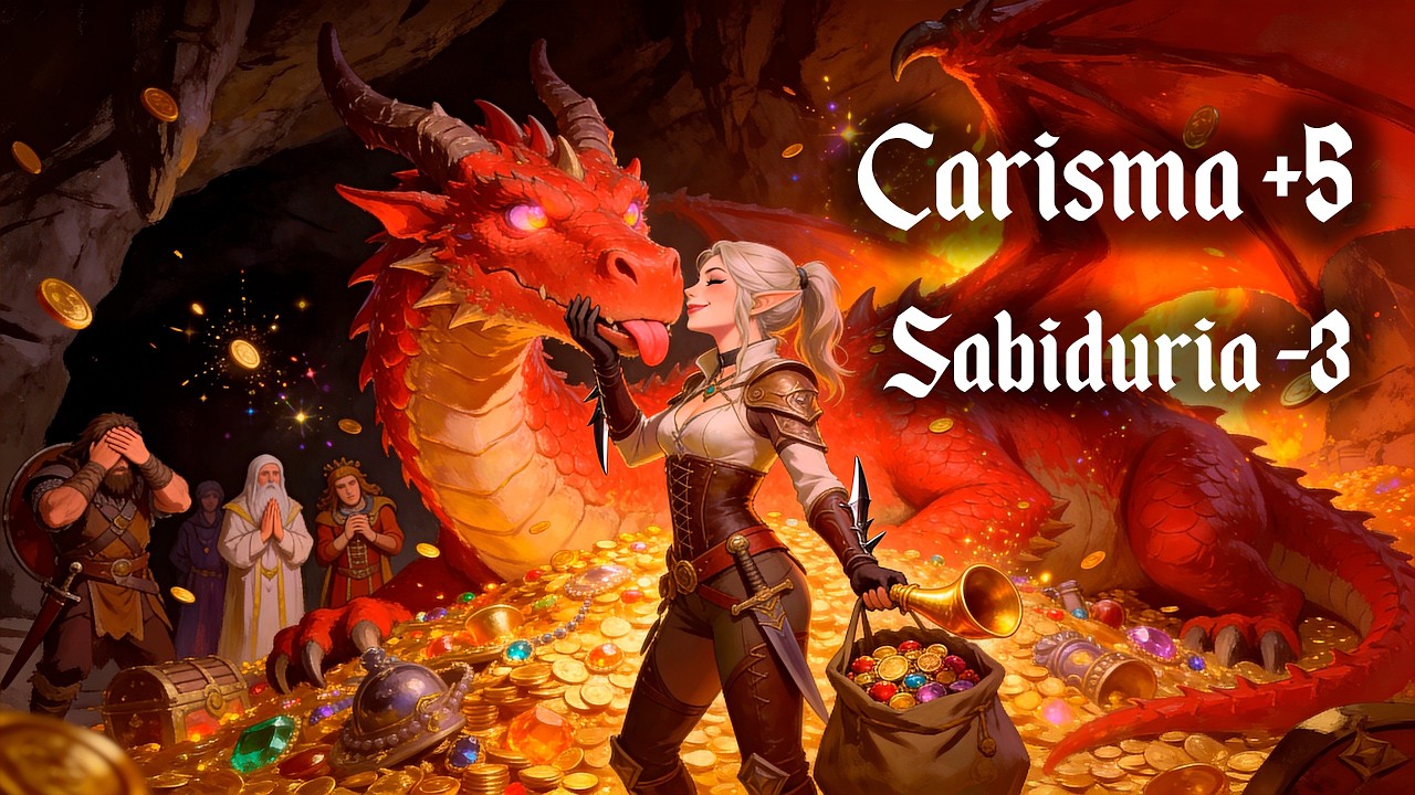 CARISMA +5 | La canción de la pícara más peligrosa de D&D | Los Dados del Destino