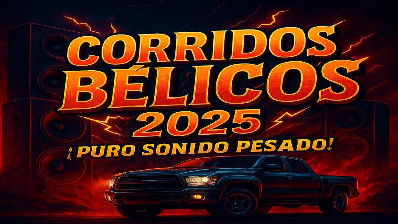 MUSICA CORRIDOS B&Eacute;LICOS 2025 | M&uacute;sica para andar bien b&eacute;lico 🚨🔥 [Mix Perr&oacute;n]