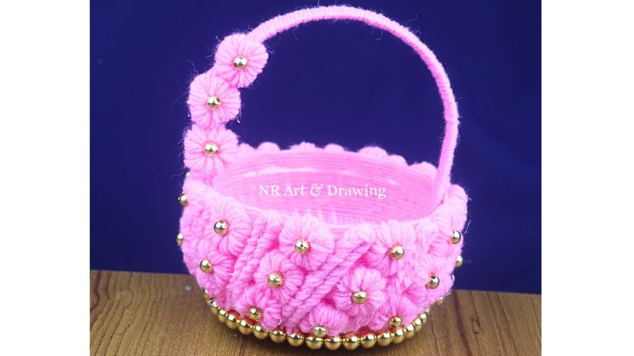 Eco-Friendly DIY Home Organizers - Handmade Woolen Craft Ideas