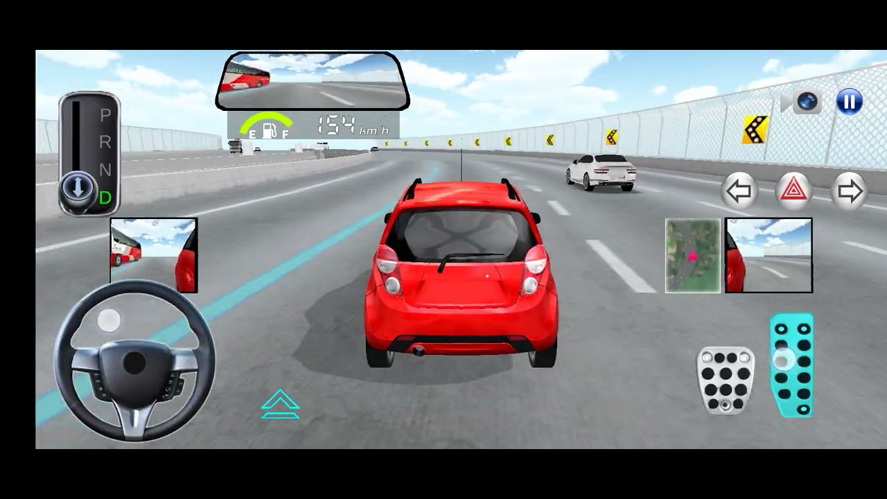 3D DRİVİNG CLASS ARABA OYUNU SERBEST SÜRÜŞ İZLE 