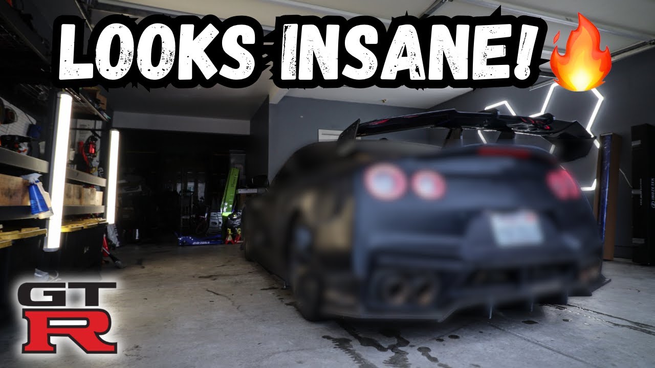 Представляю свой GTR с комплектом расширения кузова JDM WIDEBODY KIT за 15 000 долларов! 🇯🇵 (KUHL...