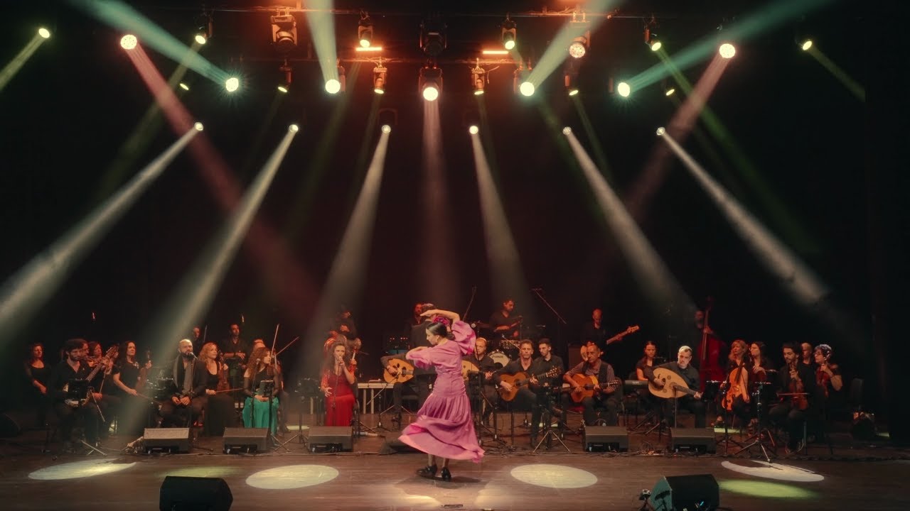 Baile Flamenco Abandolao - Las Tres Granadas | Ofer Ronen, Yarden Amir, Israeli Andalusian Orchestra