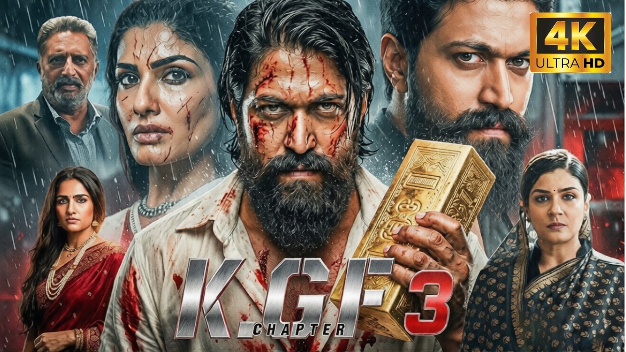 Yash & Raveena New Blockbuster KGF 3 2026 | Full Movie Hindi Dubbed HD | Action Drama Thriller