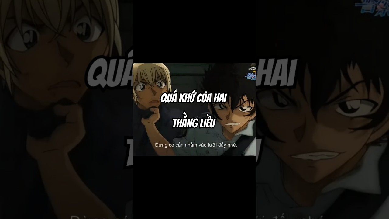 Qu&aacute; Khứ Của Hai Thằng Liều =))  #conan #amuro #matsuda