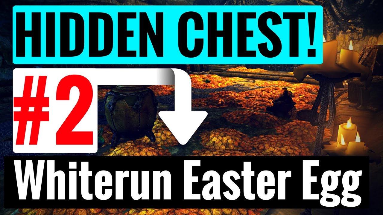 Skyrim REMASTERED - Hidden Chest #2 (Secret Chest Whiterun) EASY TO GET