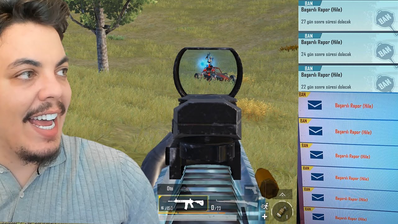 ONE MAN SQUAD MI ATIYOZ HİLELERİ Mİ BANLIYOZ Pubg Mobile