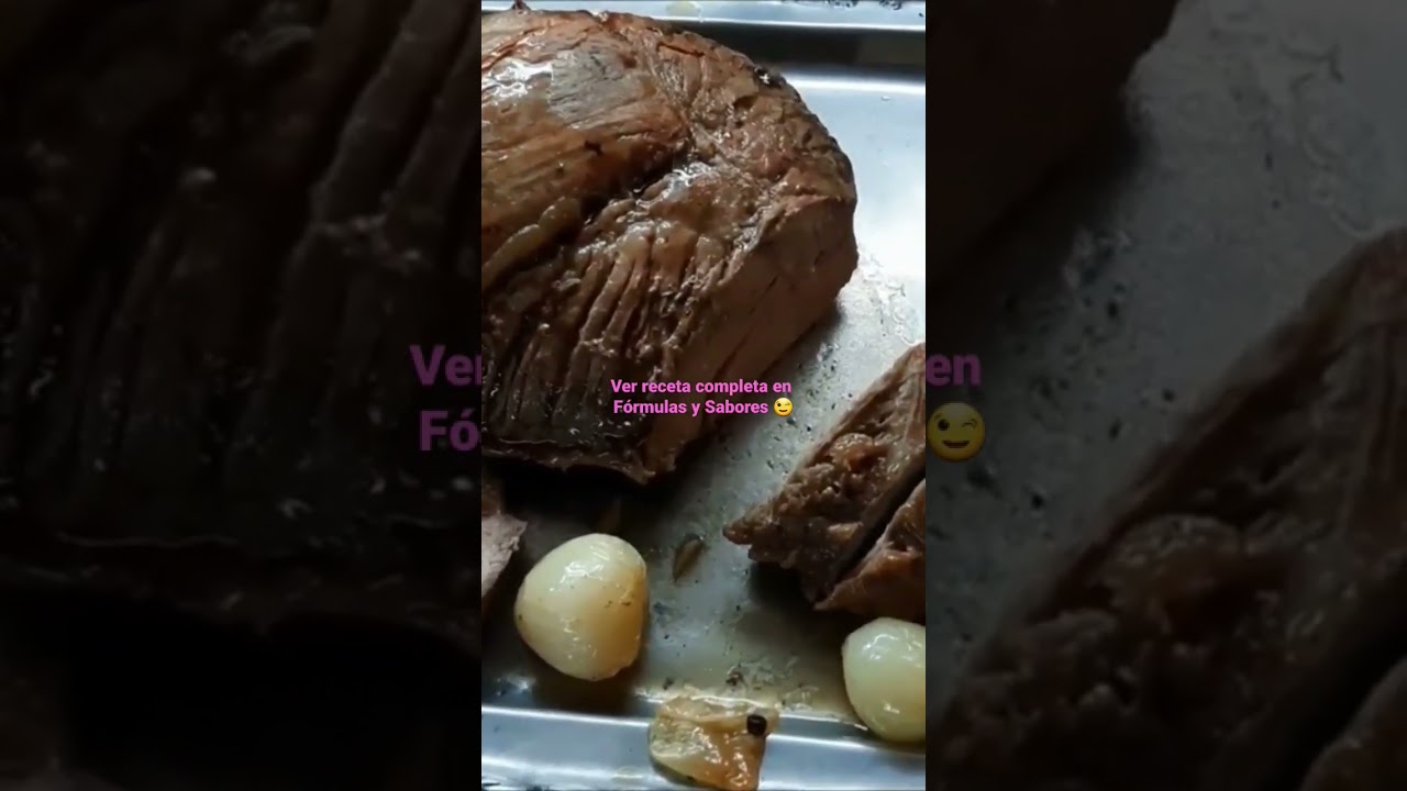 Deliciosa carne al horno. Receta f&aacute;cil. #tips de sabor. Carne jugosita y tierna. #carne #argentina