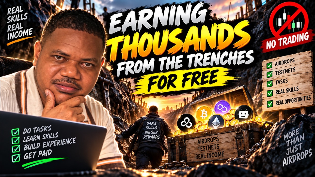 Forget Airdrops - Earning Thousands From The Trenches For Free. No Trading