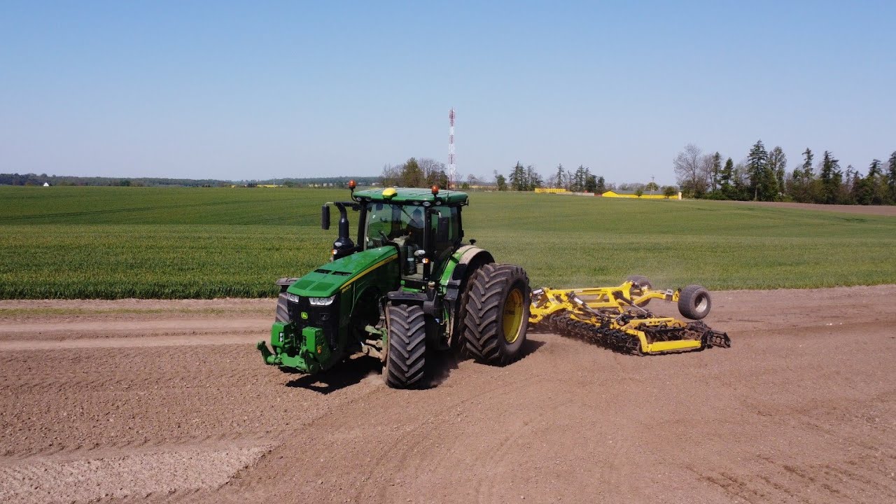 🇵🇱 UPRWA & SADZNIE POMIDRÓW NA GÓRACH 2023✔JOHN DEERE 8400R & JOHN DEERE 6420 ✔ GR WIERZCHOWSKI