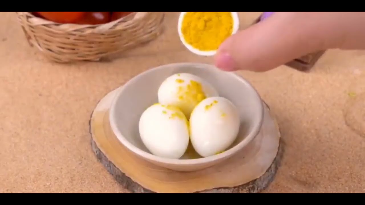 Miniature Fried Egg Bombs🥚 | Daily mini vlog❤️#subscribemychannel 