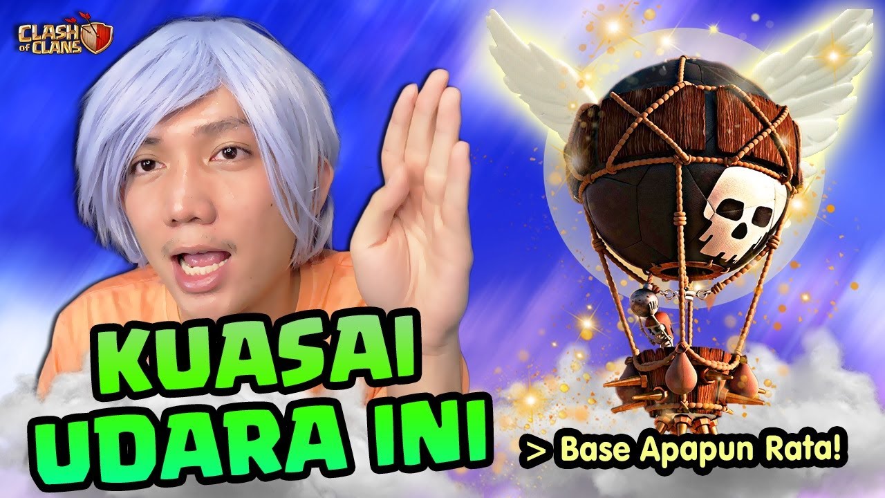 Kuasai Serangan Udara Ini = 100% Auto Tamat Main CoC
